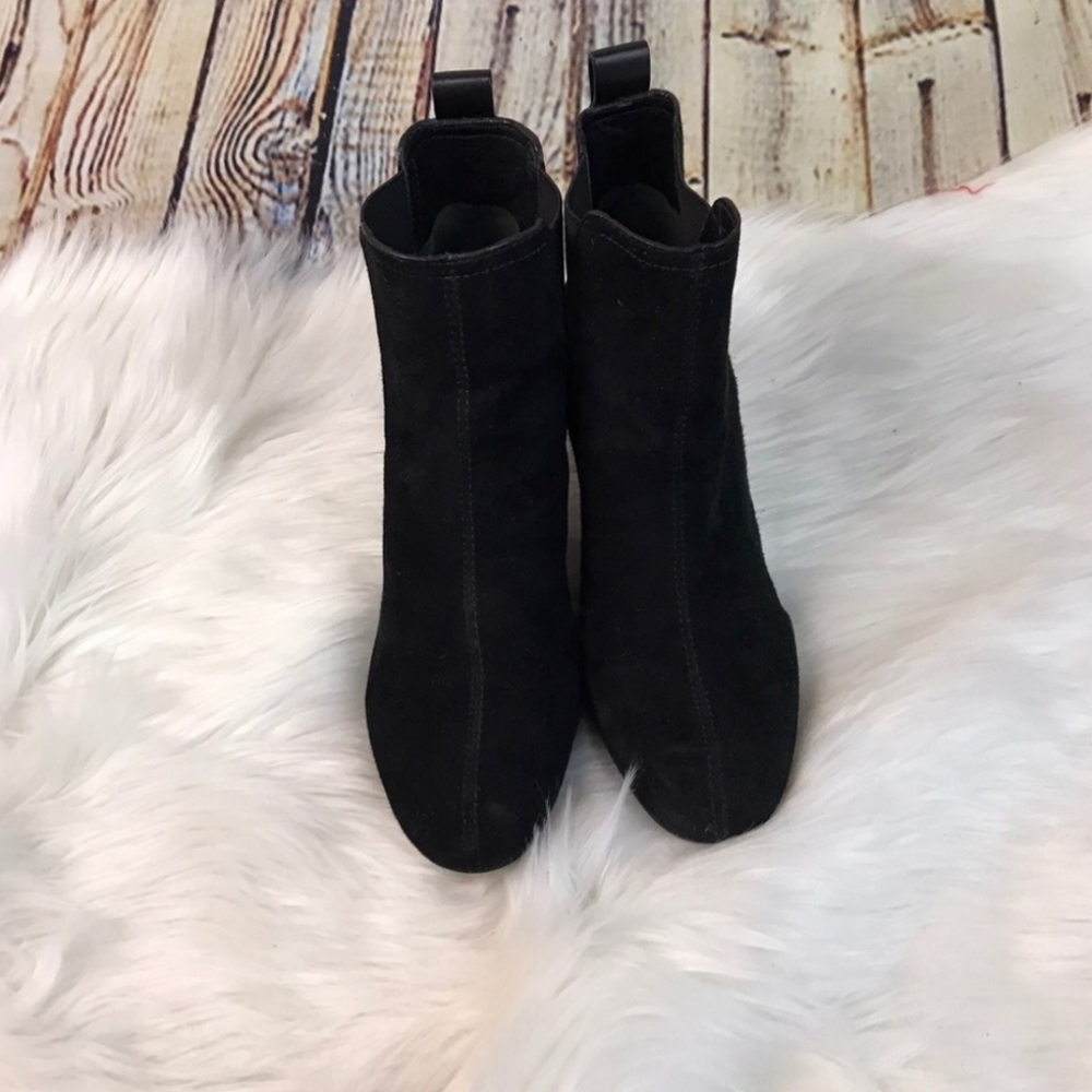 Tory Burch Suede Black Booties